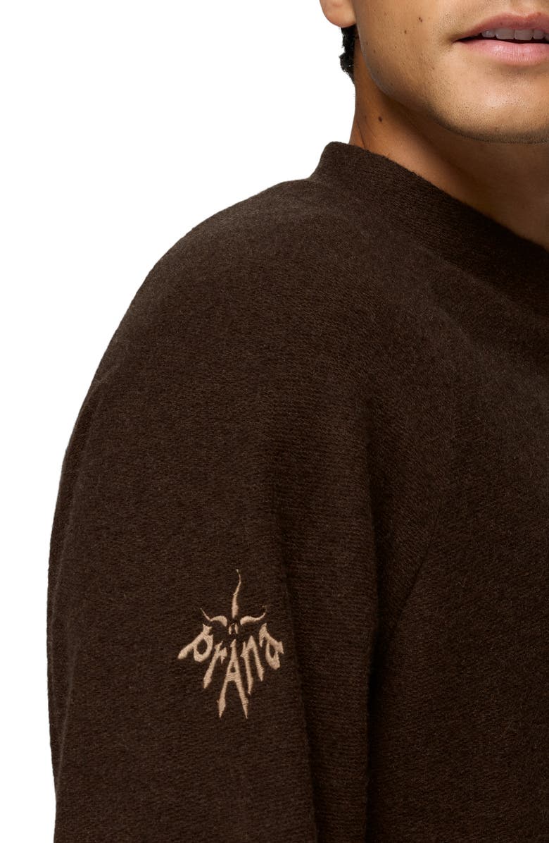 prAna Heritage Snug Bug Sweatshirt, Alternate, color, Dark Roast