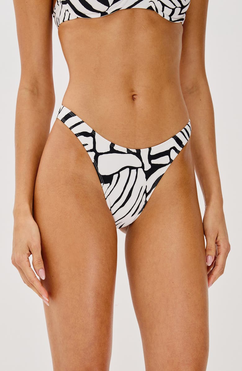 LSPACE Donnie Bitsy Bikini Bottoms, Main, color, Playa Blanca