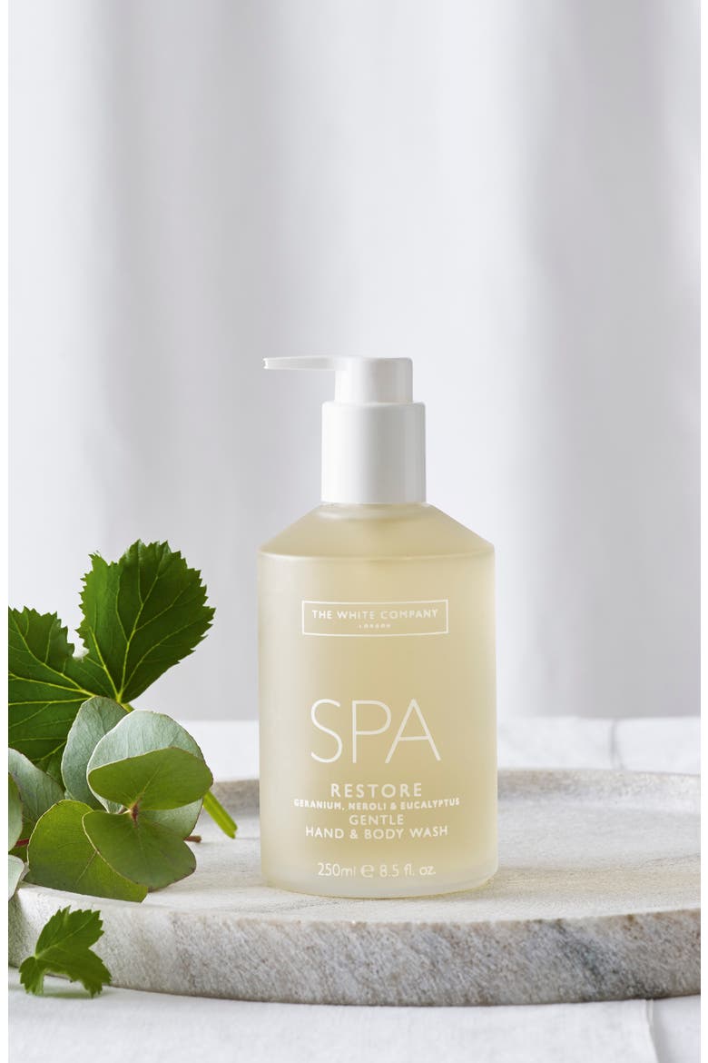 Spa Restore Body & Hand Wash, Alternate, color, WHITE