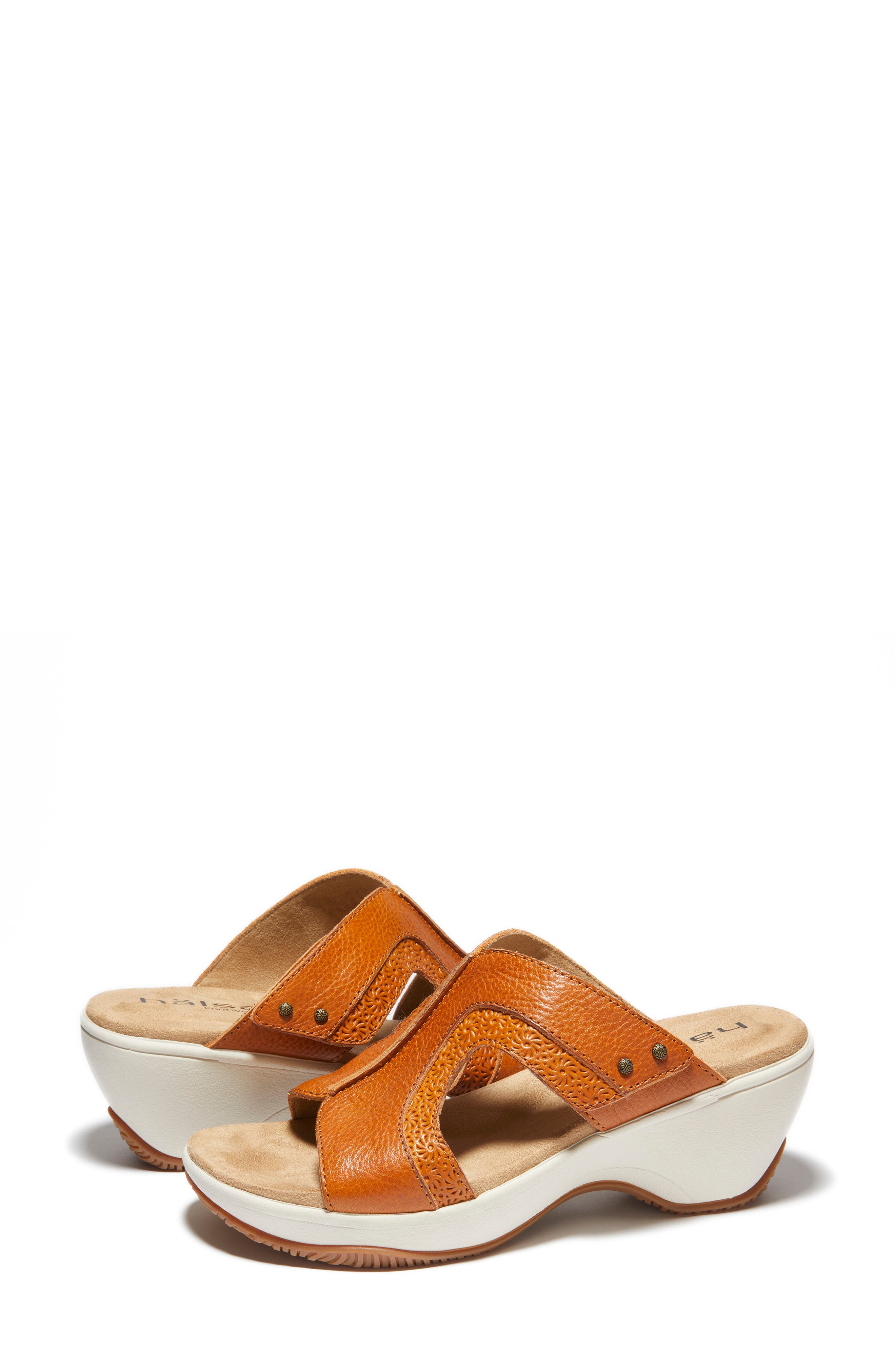 Hälsa Footwear Cassandra Sandal, Alternate, color, Dark Mango