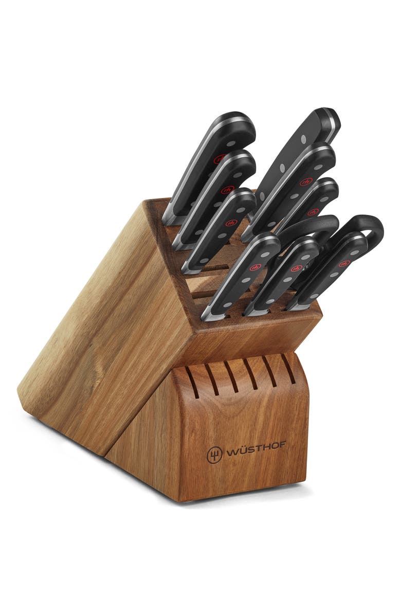 Wüsthof Classic 11-Piece Knife Block Set, Main, color, 
