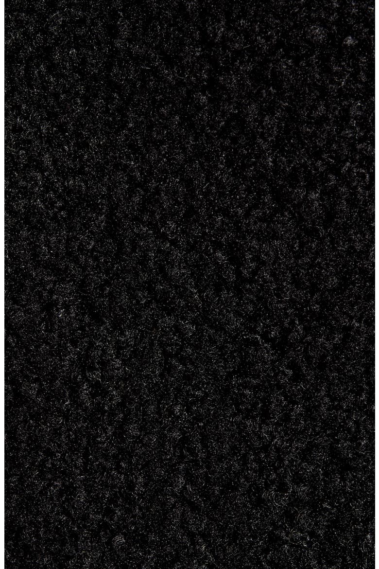 Cozy Teddy Bear Coat, Alternate, color, BLACK