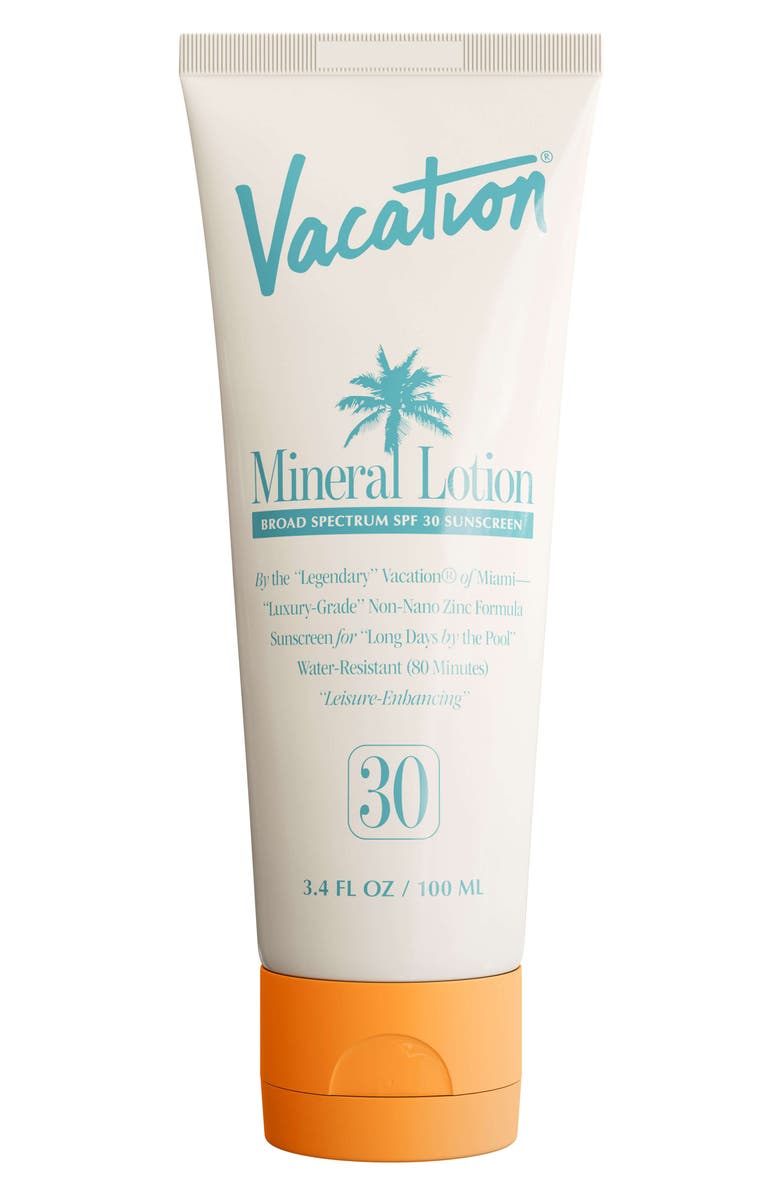 Vacation Mineral Lotion SPF 30 Sunscreen, Main, color, 