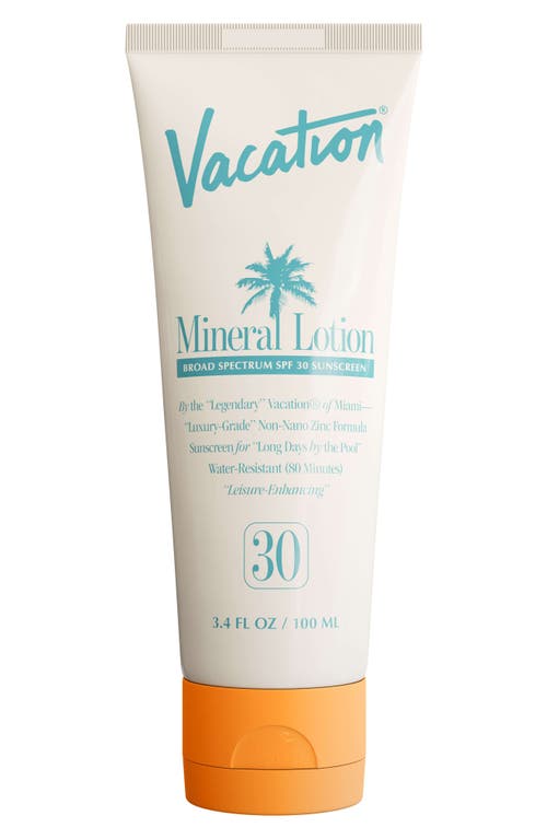 Vacation Mineral Lotion SPF 30 Sunscreen  product