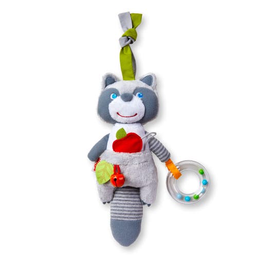 Haba Willie The Raccoon Soft Dangling Figure In Multi