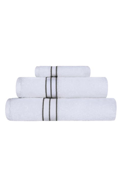 3-Piece Turkish Cotton Towel Set