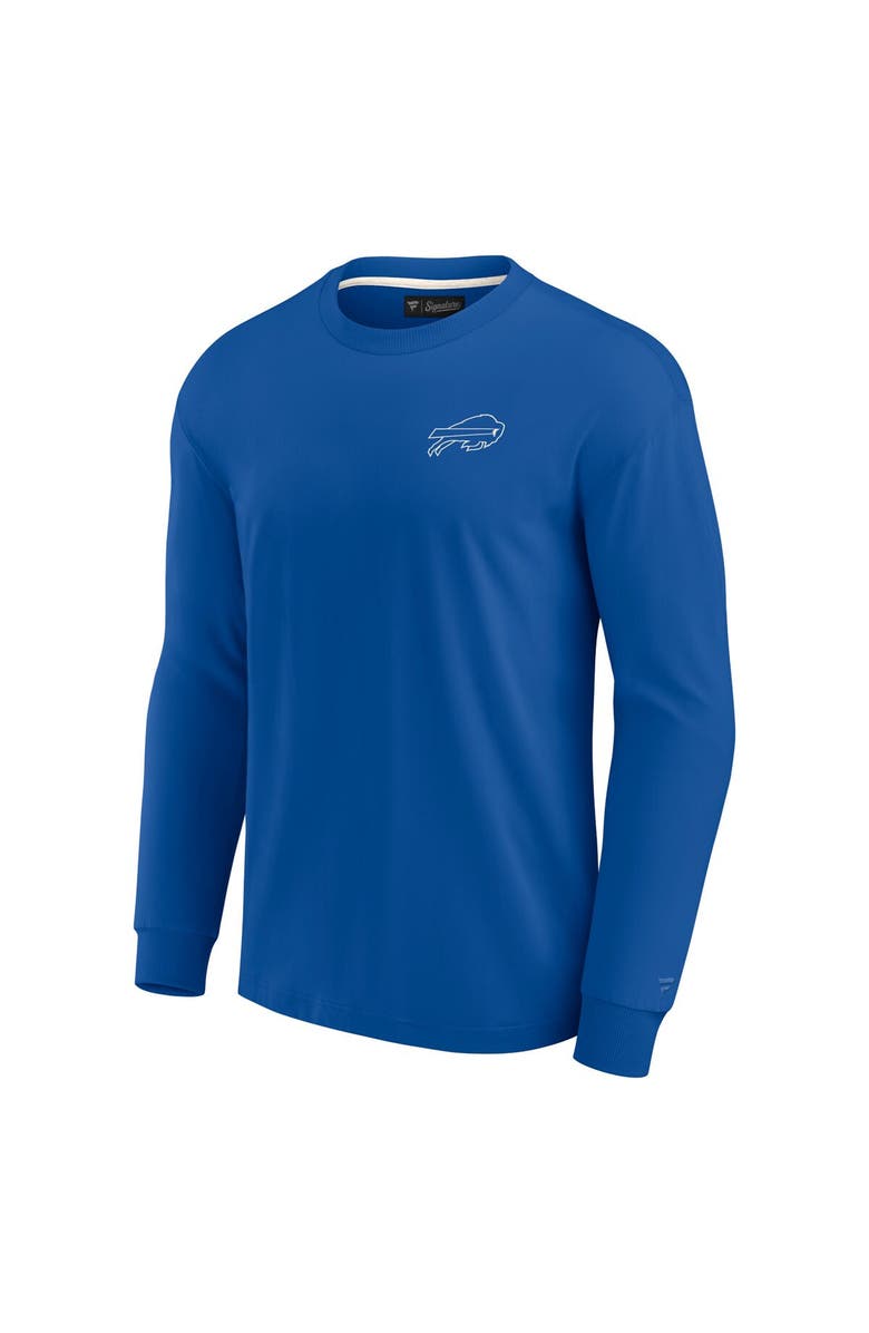 Fanatics Signature Unisex Fanatics Signature Royal Buffalo Bills Elements Super Soft Long Sleeve T-Shirt, Alternate, color, Royal