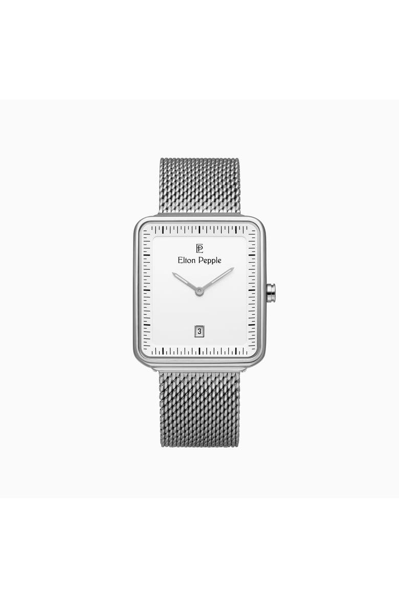 Men's Modern West, 38mm, Main, color, Black/Silver
