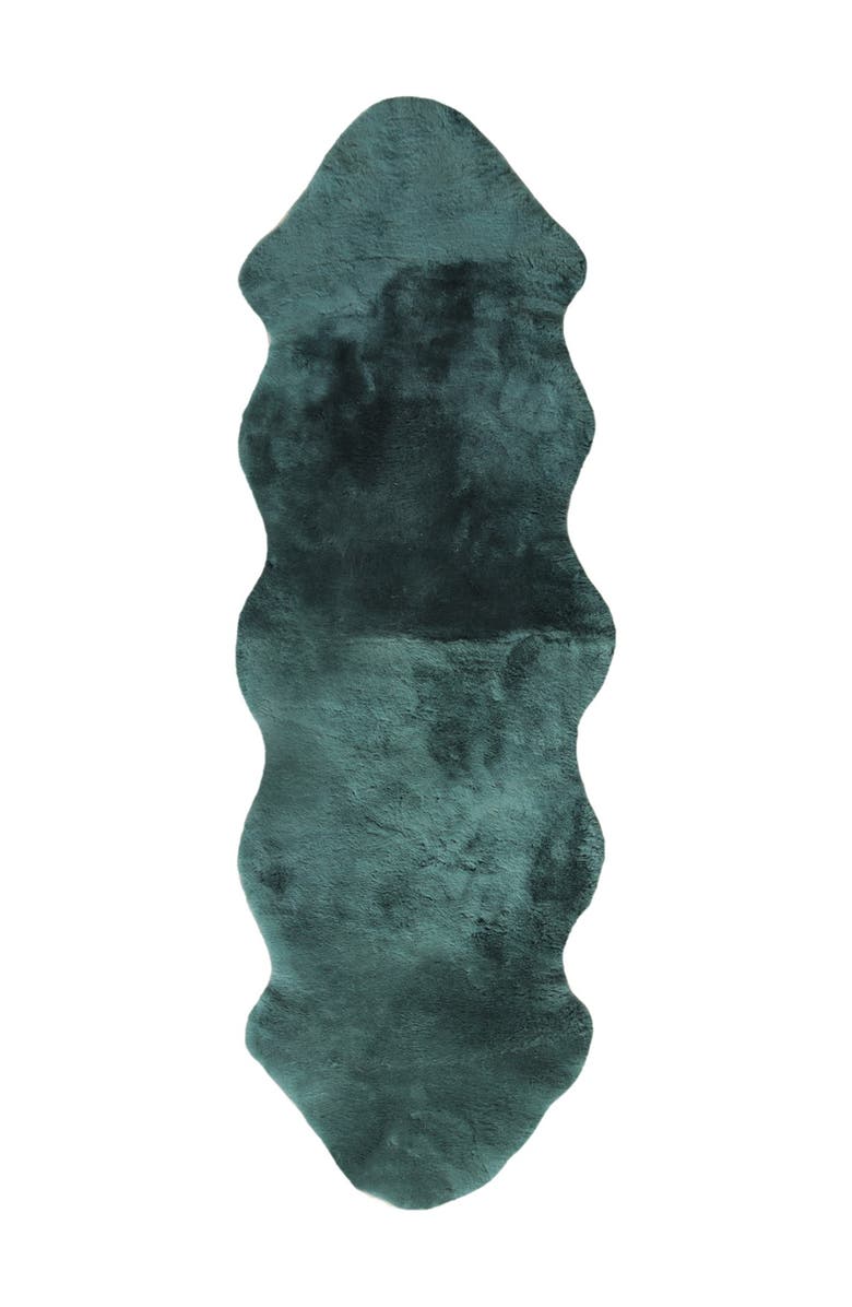 NATURAL Medical Genuine Sheepskin Shearling Pelt 24" x 72" - Grey, Main, color, Grey