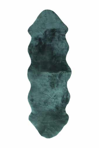 NATURAL Medical Genuine Sheepskin Shearling Pelt 24" x 72" - Grey