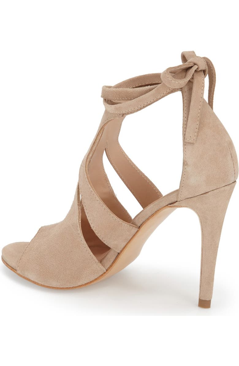 Steve Madden 'Sashy' Wraparound Ankle Tie Sandal, Alternate, color,