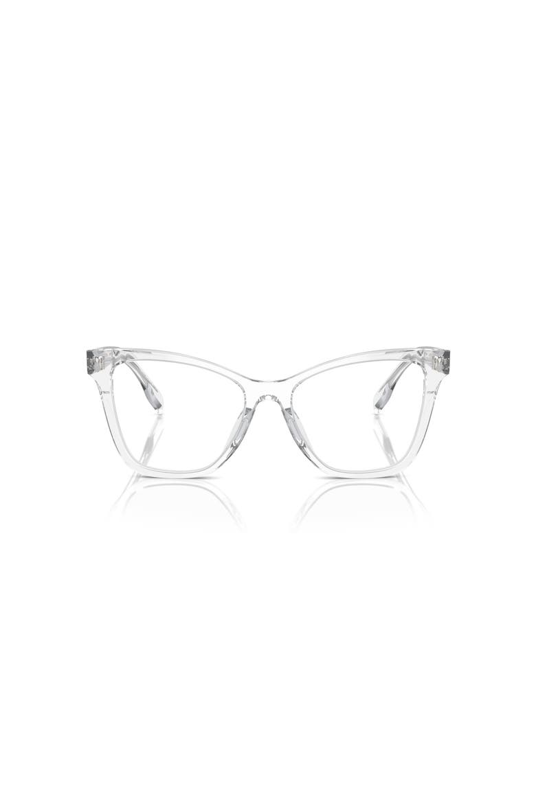 53mm Cat Eye optical glasses, Alternate, color, Transparent
