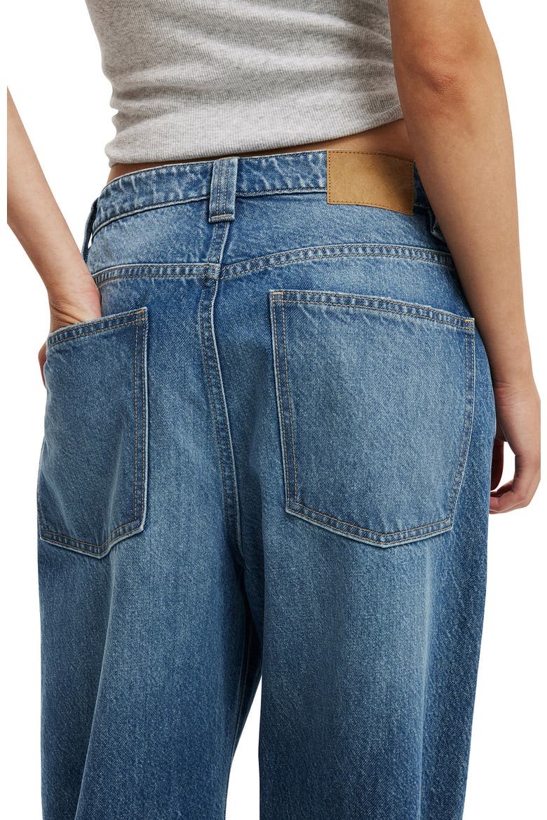 Women's Low Super Baggy Jean, Alternate, color, Drop Blue