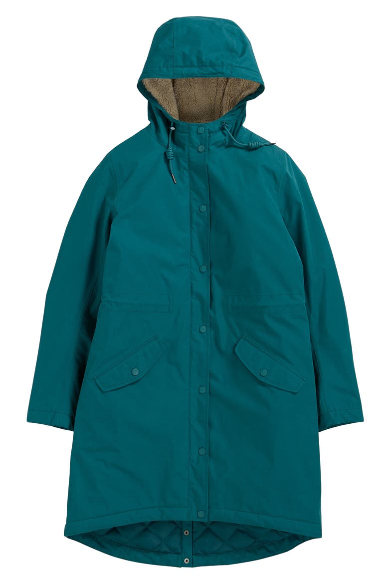 Plant Hunter Waterproof Hooded Coat, Alternate, color, GUST