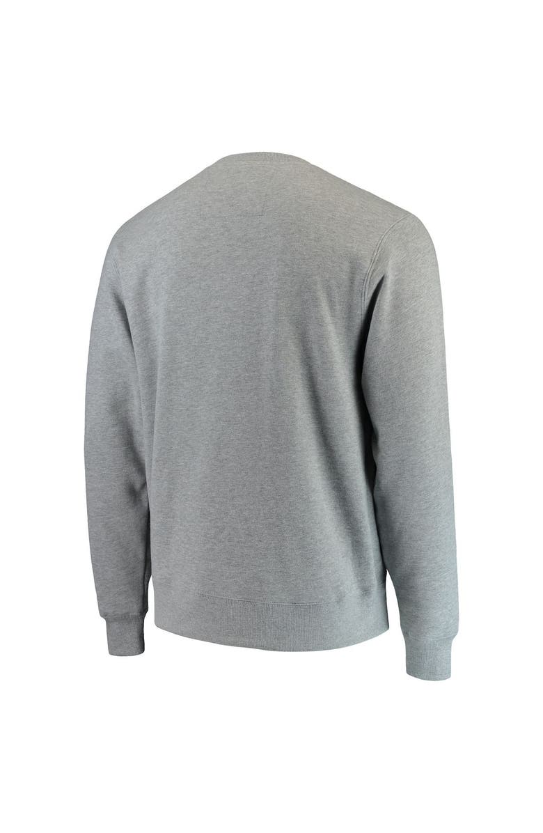 NFL Men's Heathered Gray Dallas Cowboys Coaches Crew Sweatshirt, Alternate, color, 