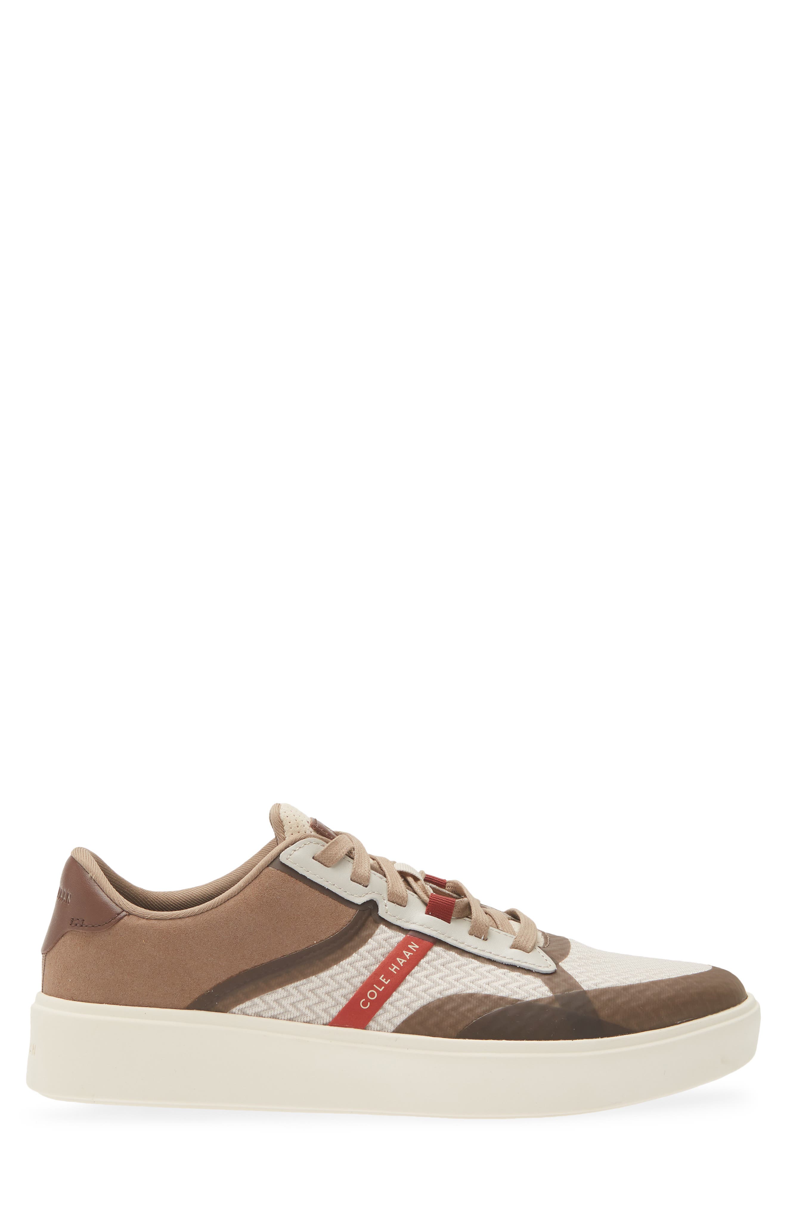 Grand Crosscourt Winner Sneaker, Alternate, color, PUMICE STONE/ CHESTNUT/ IVORY
