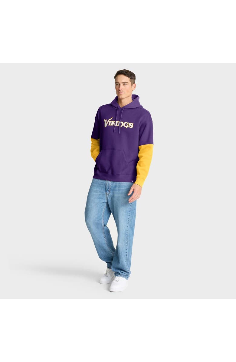 FANATICS Men's Fanatics Purple Minnesota Vikings Helmet Pullover Hoodie, Alternate, color, Purple