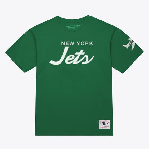 Men's Mitchell & Ness Kelly Green New York Jets Head Coach Classic T-Shirt