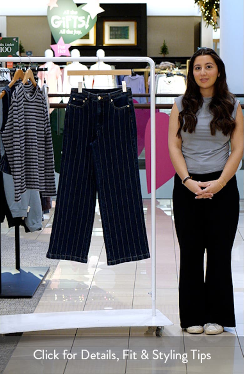 Camen Pintuck Flare Jeans, sales video thumbnail