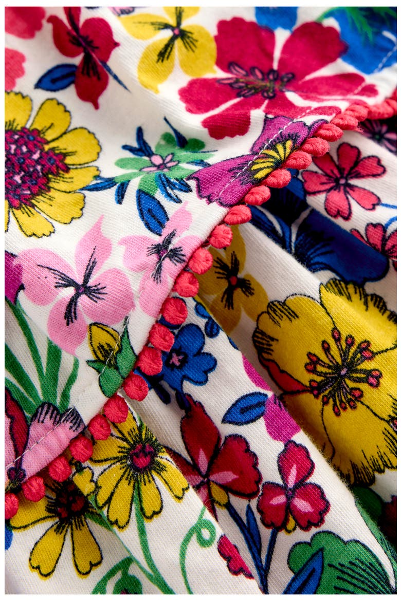 Kids' Tiered Jersey Sundress, Alternate, color, TICKLED PINK FLORAL SPRIG