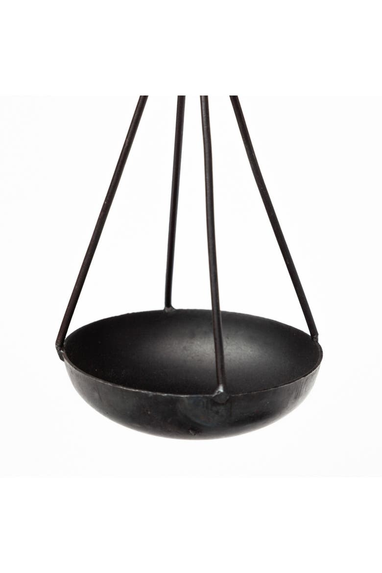 Ellis Metal Vintage Inspired Weighing Scale, Alternate, color, Black