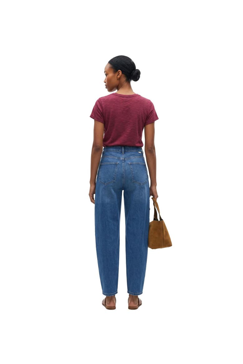 Mid-rise Baggy Jeans, Alternate, color, Mid Wash