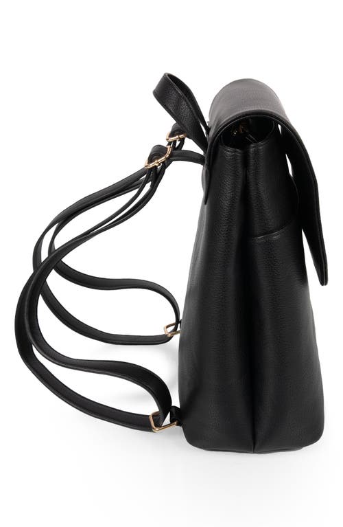 Picnic Time Downtown Mini Cooler Backpack In Black
