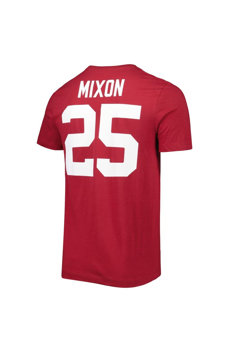 Jordan Brand Men's Jordan Brand Joe Mixon Crimson Oklahoma Sooners Alumni Name & Number Team T-Shirt, Alternate, color,