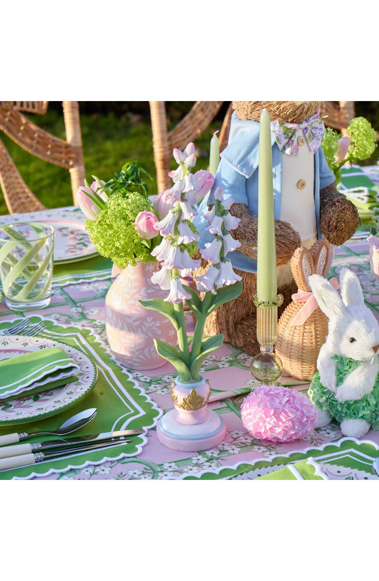 Mrs. Alice Small Eden Candle Holders, Alternate, color, Green