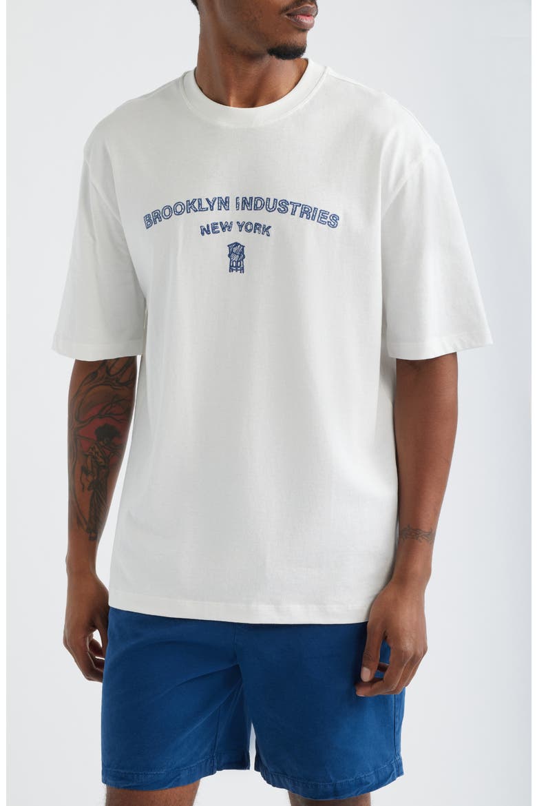 Graphic T-Shirt, Main, color, ANTIQUE WHITE