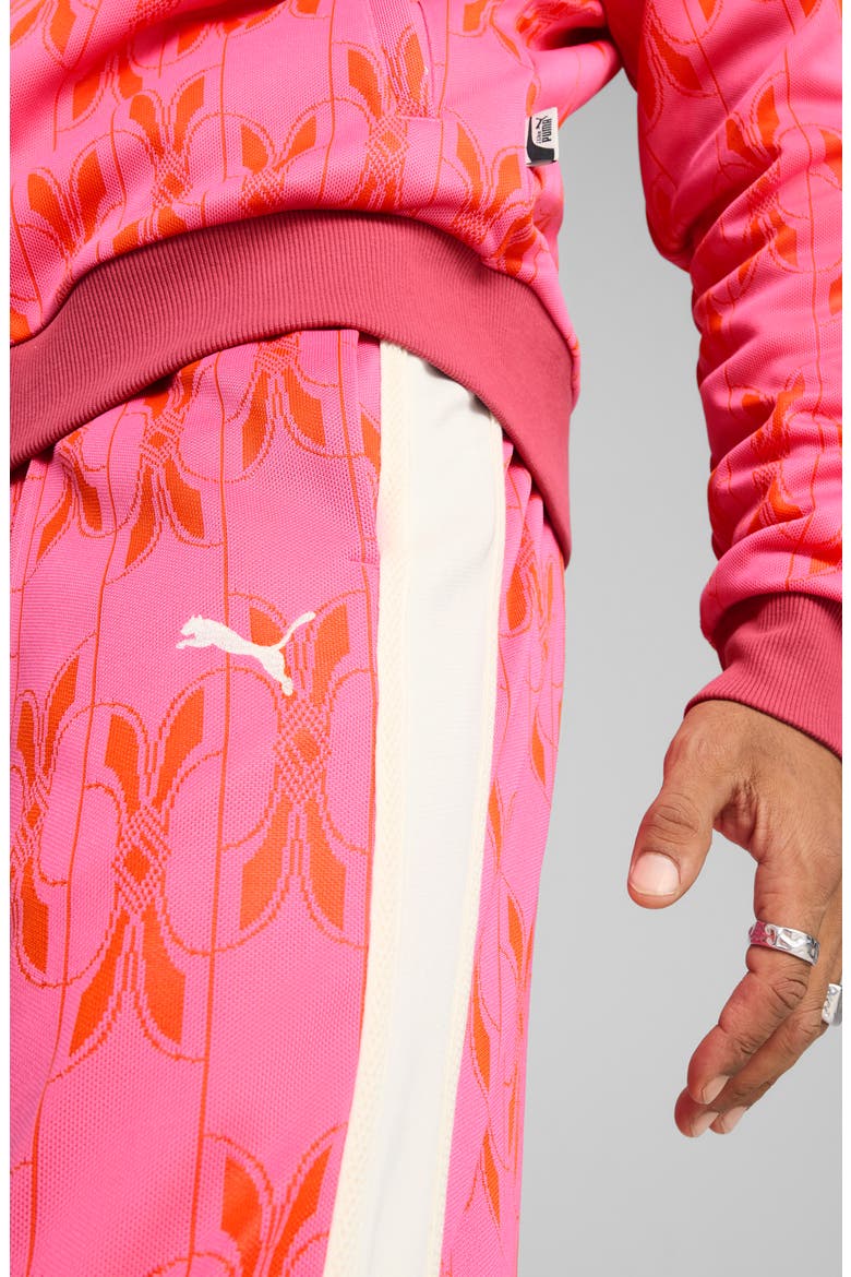 The Never Worn V T7 Track Pants, Alternate, color, BLOSSOM