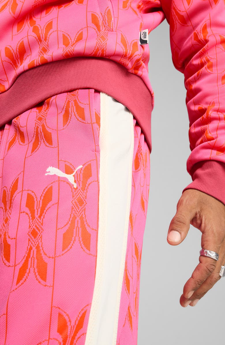 PUMA The Never Worn V T7 Track Pants, Alternate, color, Blossom