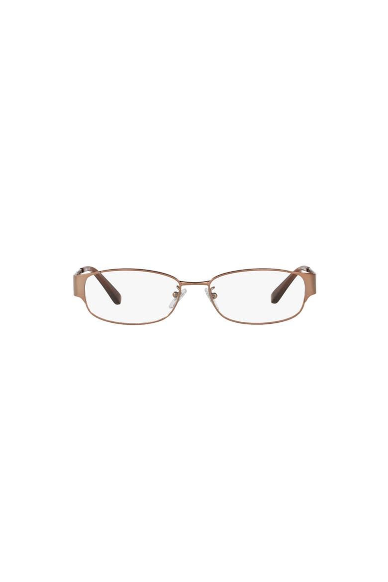 54mm Rectangle optical glasses, Alternate, color, Copper