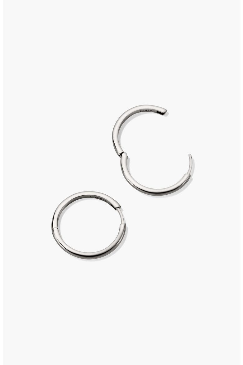 Tube Large Hoops, Alternate, color, Sterling Silver