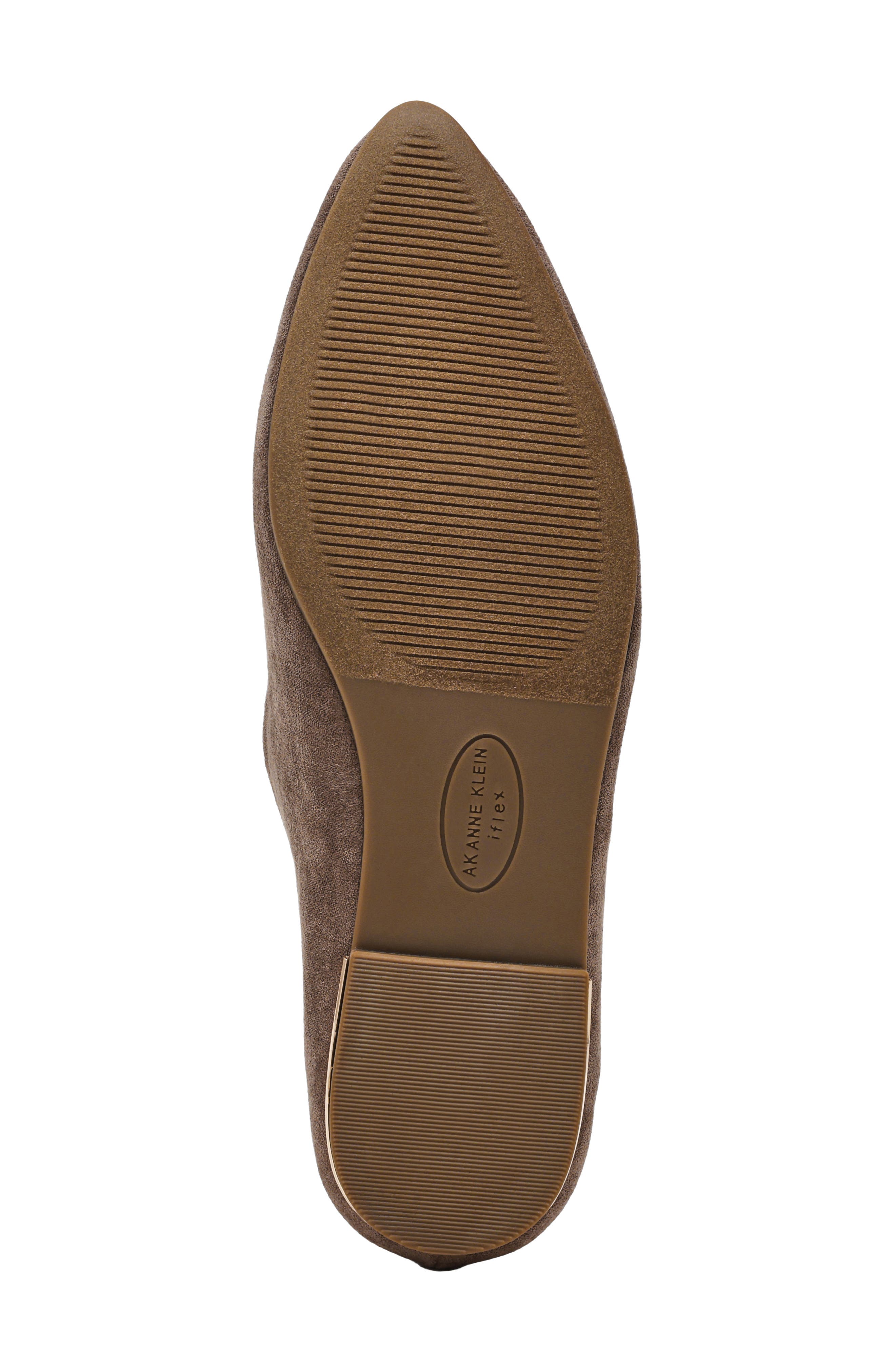 Yonder Pointed Toe Flat, Alternate, color, TAUPE MICROSUEDE