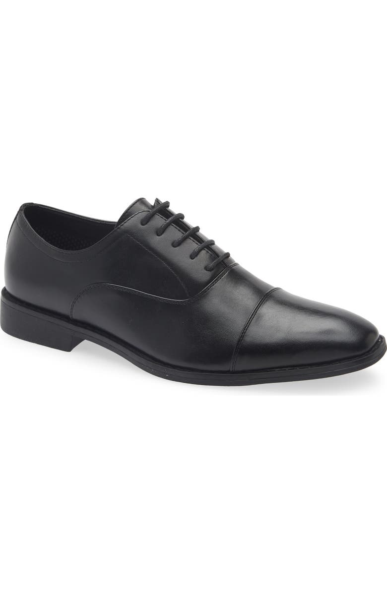 Rush by Gordon Rush Cap Toe Derby, Main, color, Black