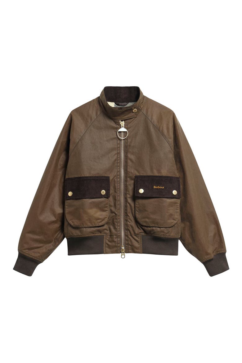 Ivybridge Waxed Cotton Jacket, Alternate, color, BEECH/ ANCIENT