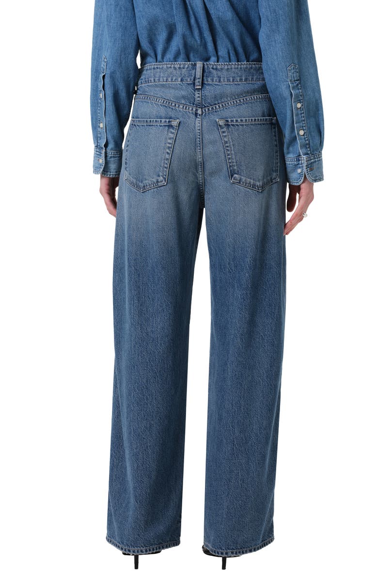 Citizens of Humanity Bordwalk Wide Leg Trouser Jeans, Alternate, color, Jete