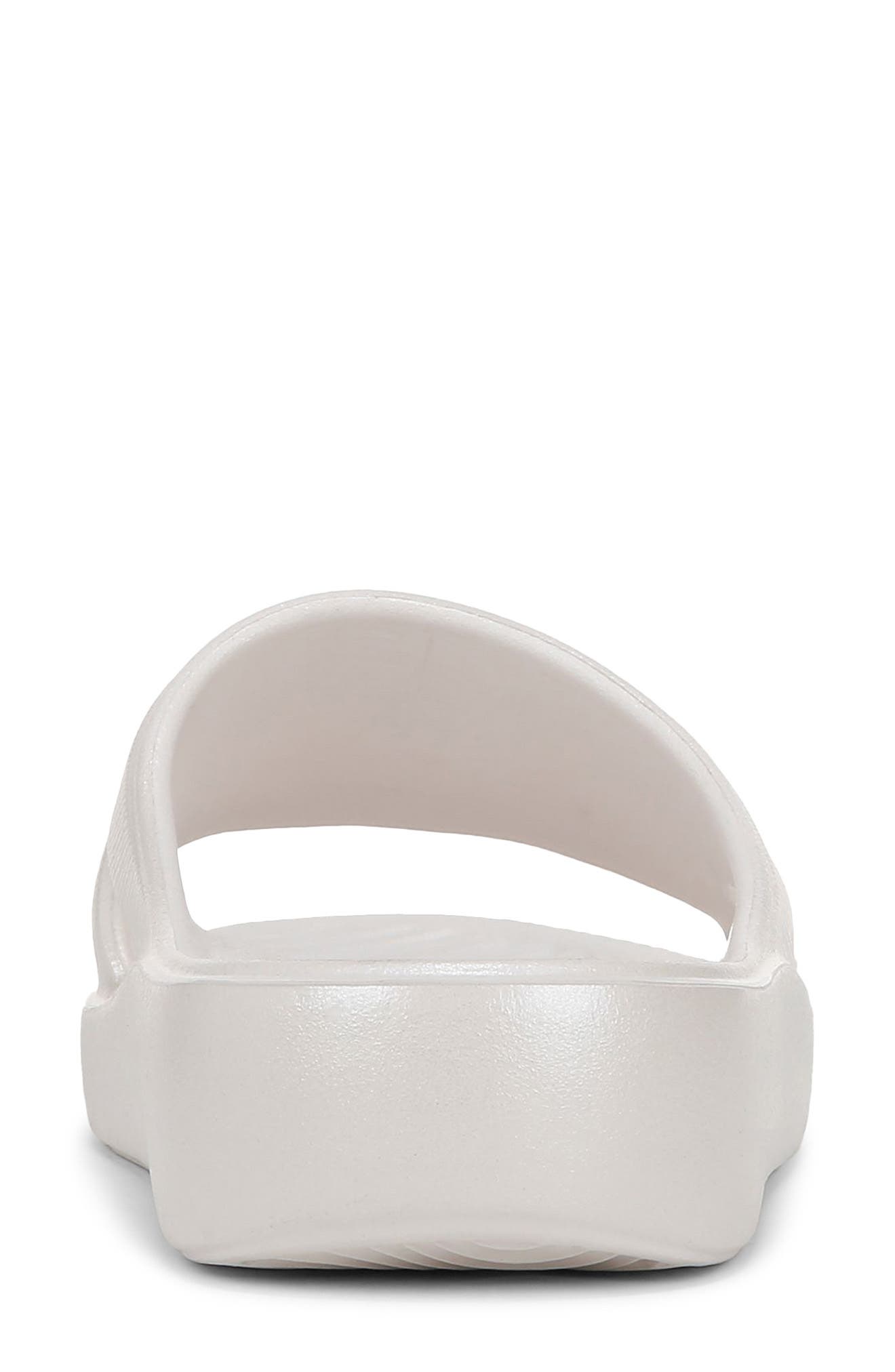 Soothe Slide Sandal, Alternate, color, WHITE PEARL