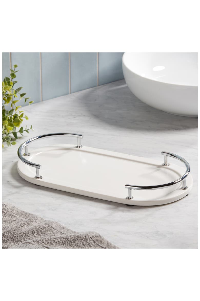 Dubai Ceramic Amenity Tray, Alternate, color, WHITE