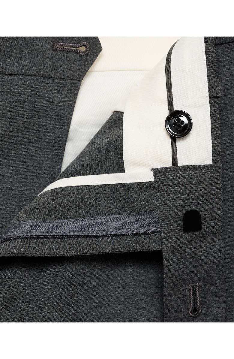 MANGO Microstructured Tailored Pants, Alternate, color, 