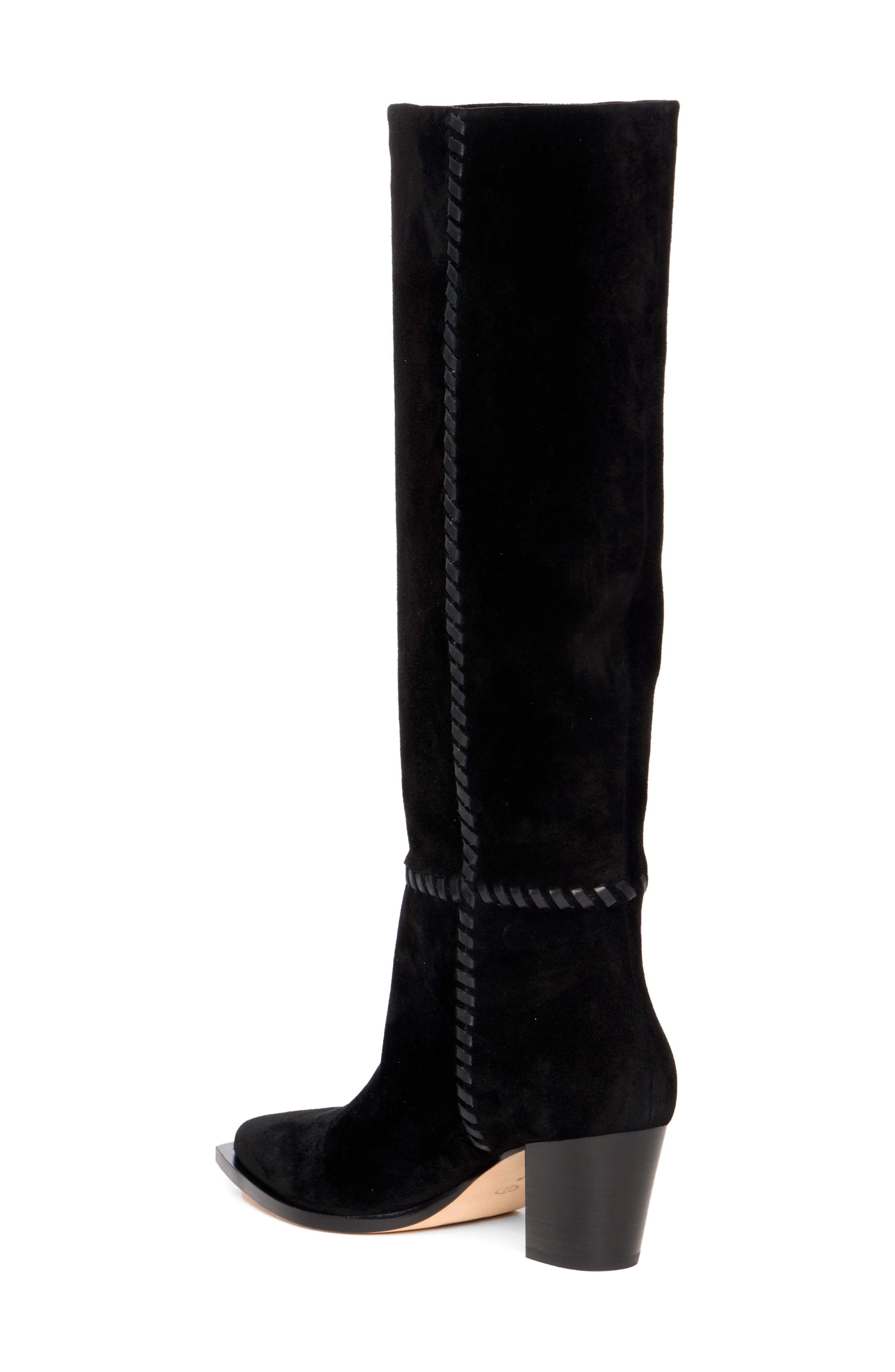 Lillith Knee High Boot, Alternate, color, BLACK