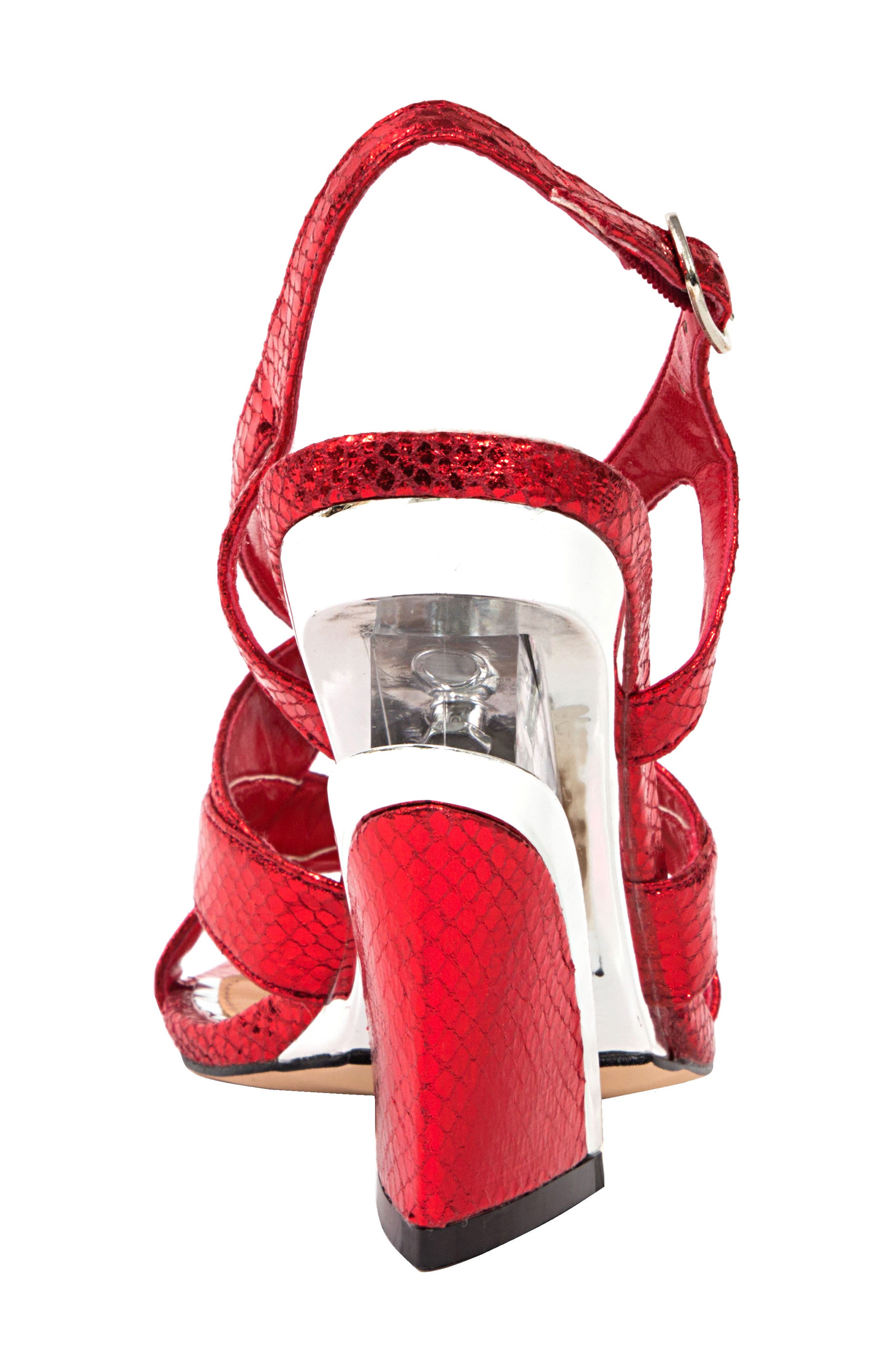 NINETY UNION Vienna Slingback Sandal, Alternate, color, Red