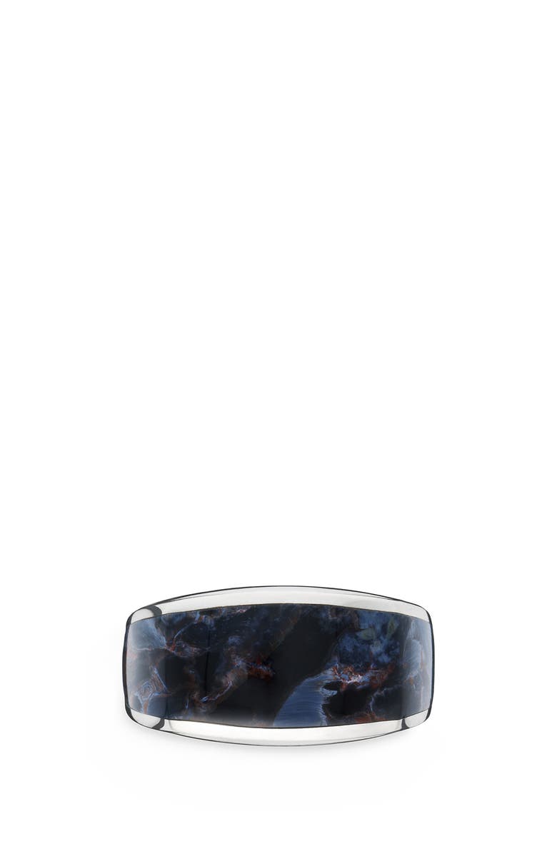 David Yurman Stone Narrow Three-Sided Ring with Pietersite, Alternate, color, Pietersite