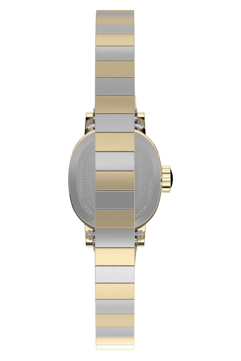 Cavatina® Mini Two-Tone Bracelet Watch, 17mm, Alternate, color, GOLD-TONE
