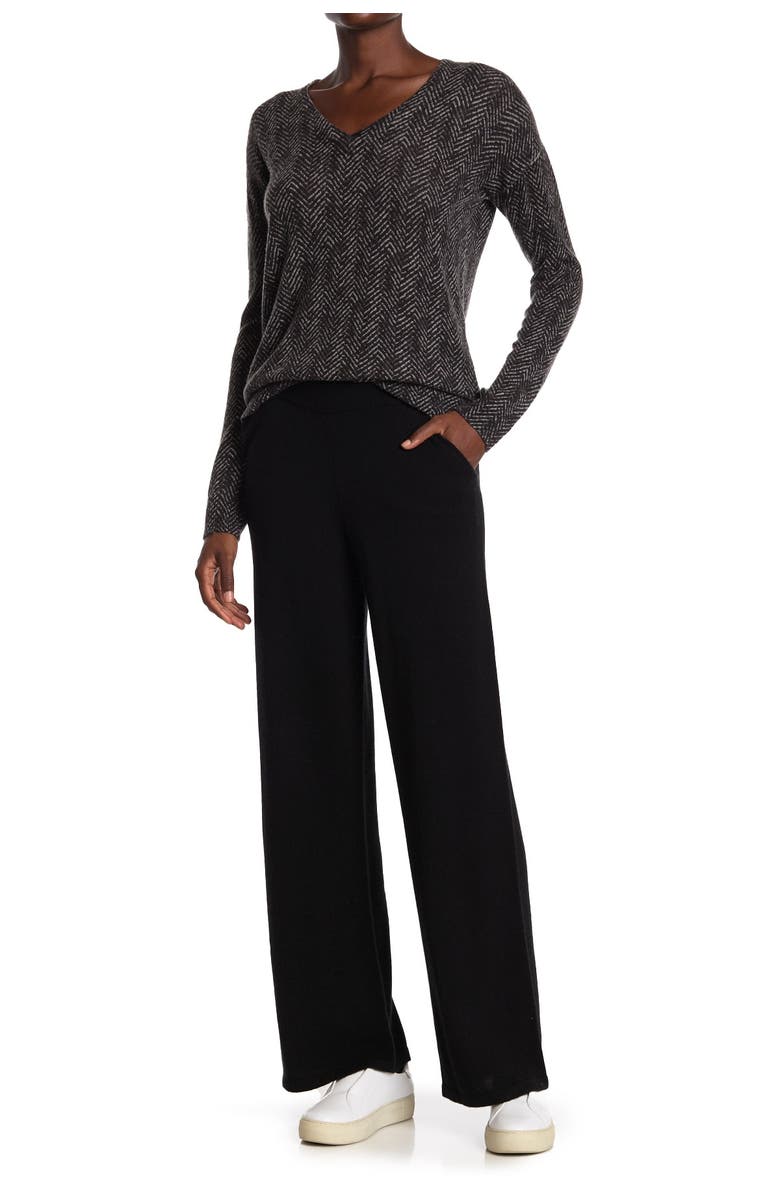 Amicale Cashmere Wide Leg Pants, Main, color,