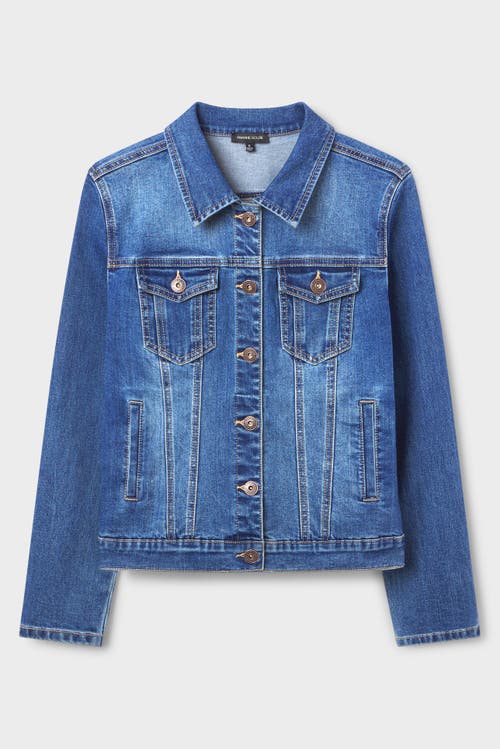 Franne Golde Classic Stretch Denim Jacket