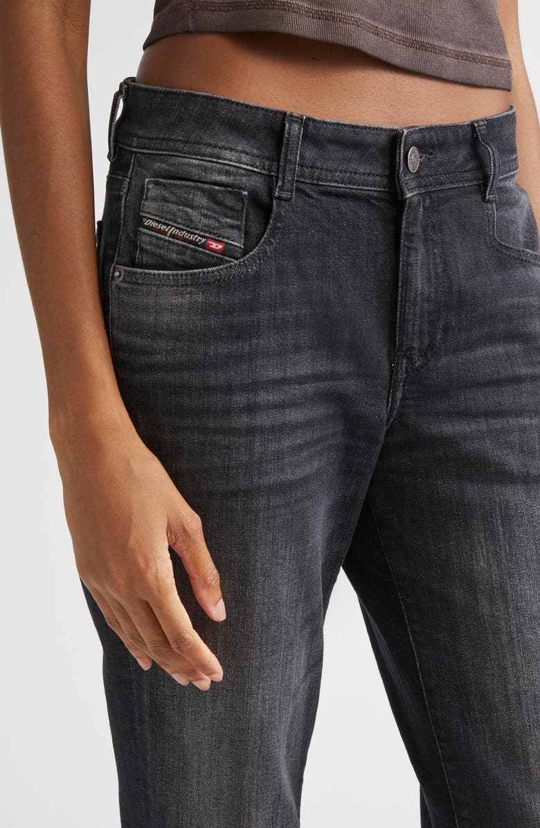 DIESEL<sup>®</sup> 1969 D-Ebbey Low Rise Bootcut Jeans, Alternate, color, Black Denim