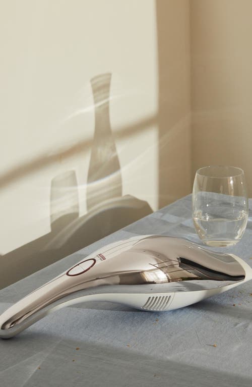 Alessi Rechargeable Handheld Vacuum Cleaner In Silver