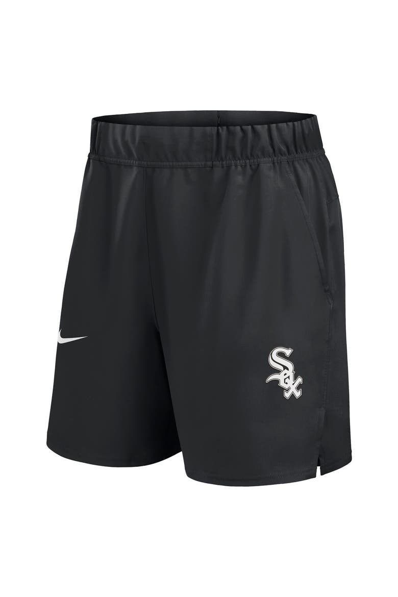Men's Nike Black Chicago White Sox Woven Victory Performance Shorts, Alternate, color, Black